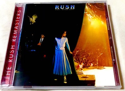 RUSH EXIT STAGE LEFT Rush Remastered Edition