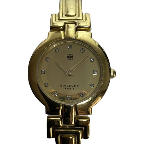 Auth GIVENCHY - Unconfirmed Gold Women's Wrist Watch