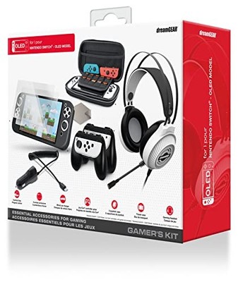 BIONIK - Dreamgear GamerS Kit für Nintendo Switch - OLED-Modell - Neu - B1398z