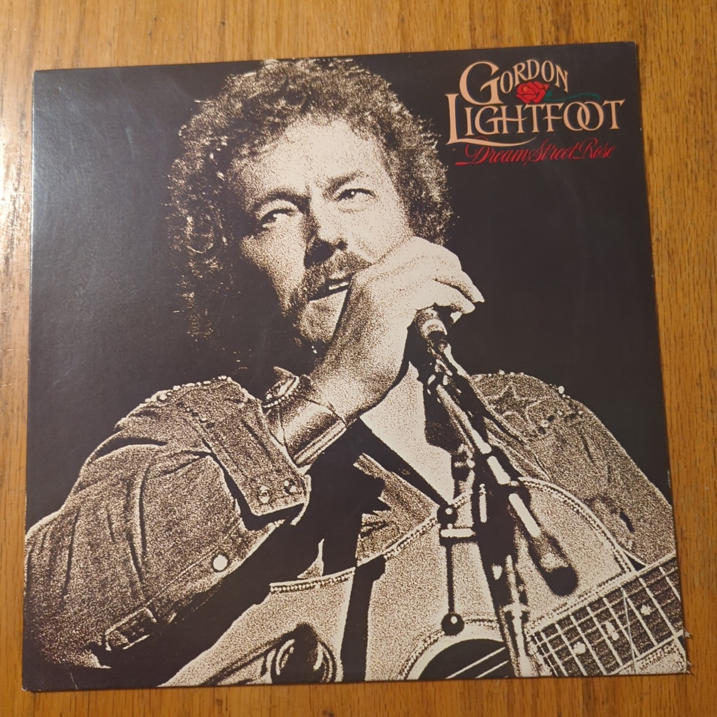 GORDON LIGHTFOOT Dream Street Rose LP Vinyl Record 1980 Warner Bros HS 3426