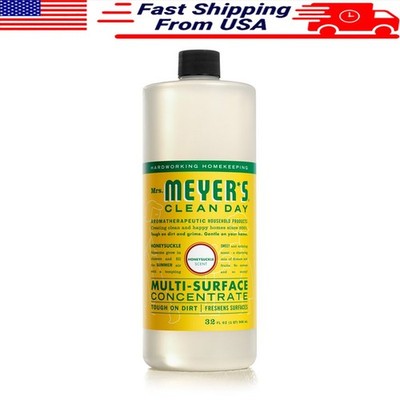 Biodegradable Honeysuckle Multi Surface Cleaner Concentrate Safe Indoor Use