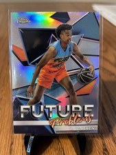 2021-22 TOPPS CHROME OVERTIME ELITE FP-1 FUTURE PROBLEMS BRYSON WARREN REFRACTOR