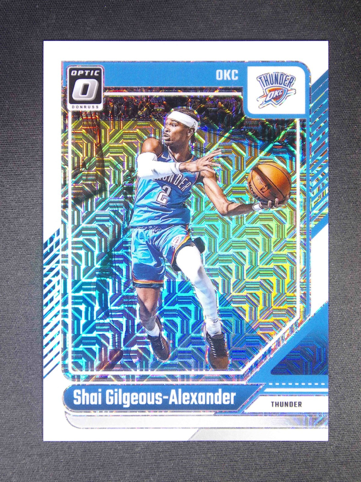 2024-25 Panini Donruss Optic Shai Gilgeous-Alexander #127 White Choice Mojo /48