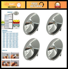 Pack of 4 LED Refrigerator Light Bulbs  Cover Assembly - Compatible Replacement