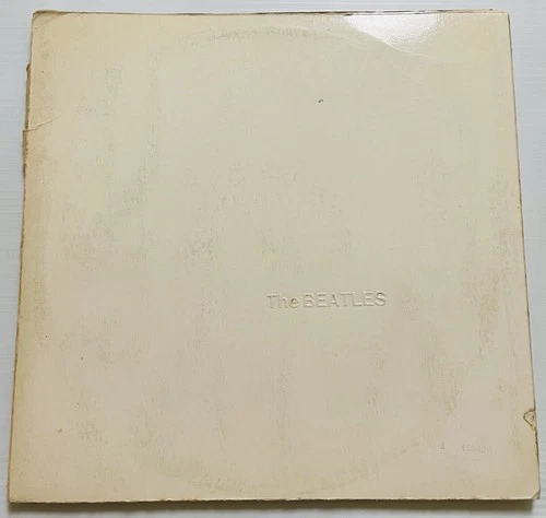 The Beatles White Album Vinyl Record 12” 33 RPM PCSO-7068 Apple 1968 A 45932