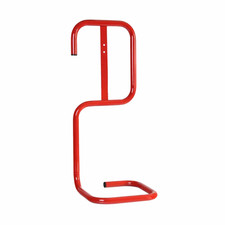 FireShield Fire Extinguisher Tubular Stand Chrome / Red Single / Double