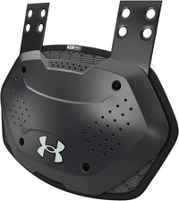 Under Armour Gameday Armour Football Back Plate Lower Rear, ADULT OSFM Black 