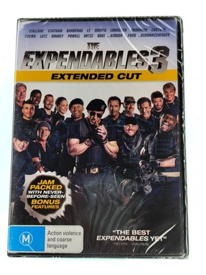 The Expendables 3 (Extended Edition, DVD, 2014) New Sealed Region 4