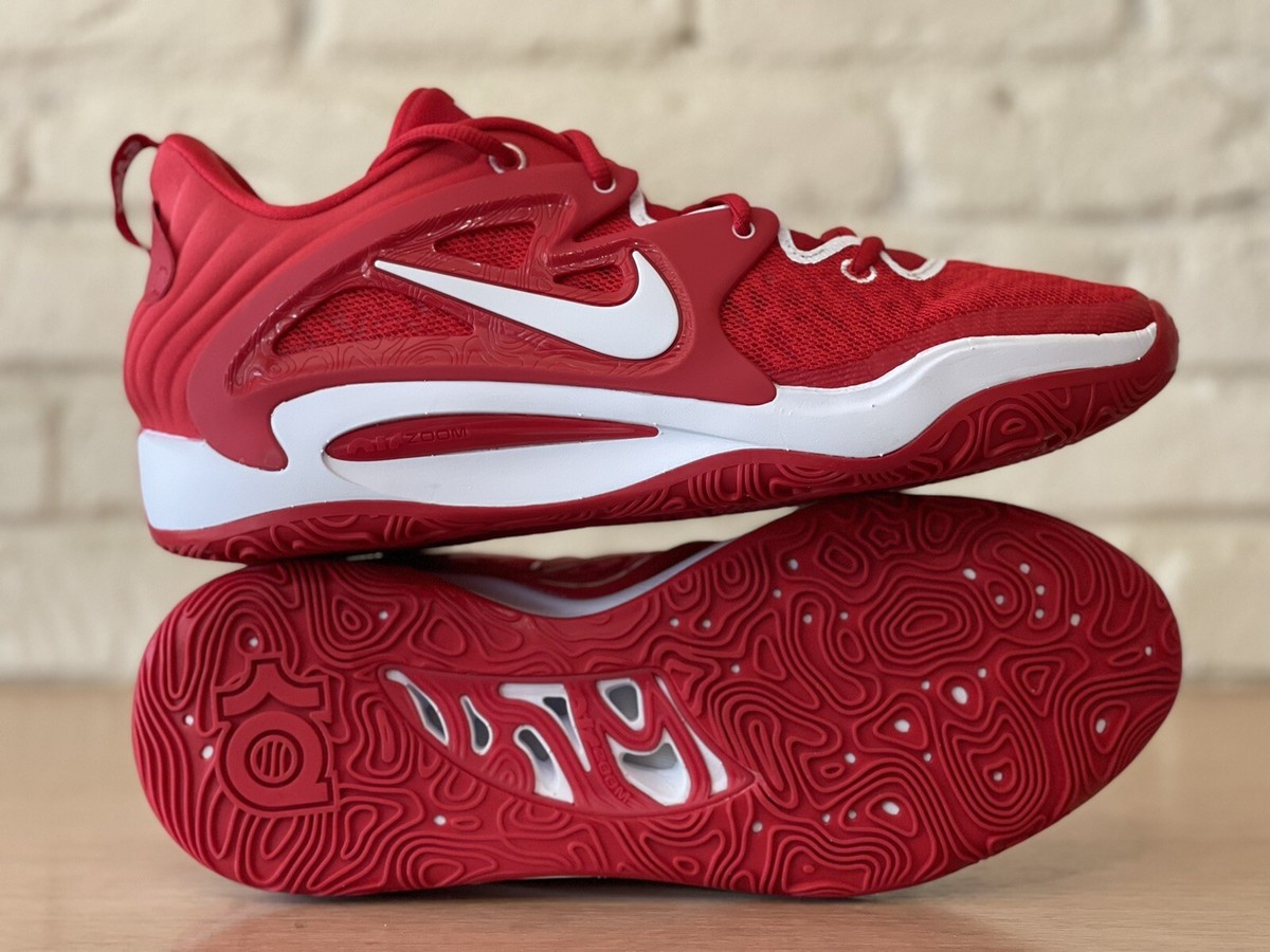 【Abendrot.015】 Nike Kevin Durant KD15 TB University Red Shoes Sneakers DO9826-600