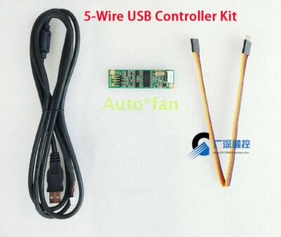 Genuine New 5-Wire USB Control Kit For Resistive Touch Screen Controller