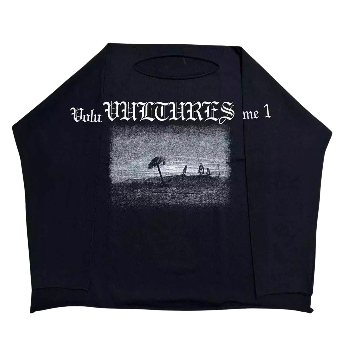 Yeezy Gosha Vultures Volume 1 Long Sleeve Black T-Shirt Yeezy Gosha Vultures Volume 1 Long Sleeve Black T-Shirt