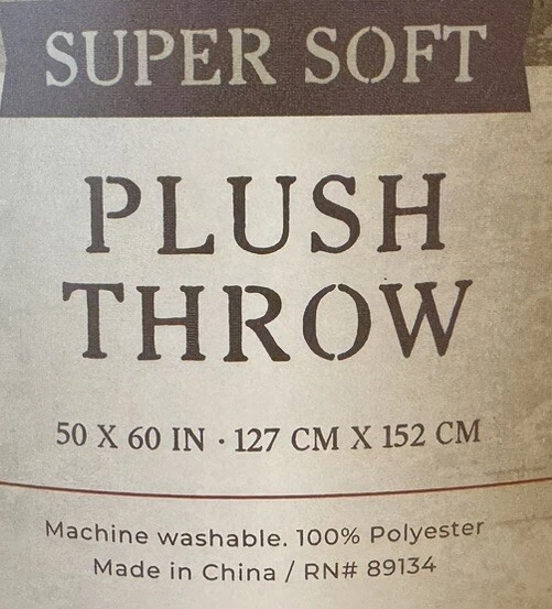 Manta de felpa de roble musgo 50”x60” perros cachorro labrador retriever al aire libre Foto 3 de 4