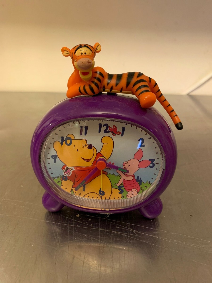 Cute Little Winnie the Pooh Alarm Clock w/ Tigger - C | eBay