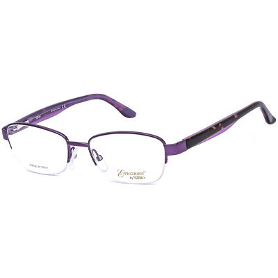 Emozioni EYEGLASSES EM4373-HKZ-53 New with case Eyeglasses Emozioni 4373 0HKZ Violet Havana / 00 Demo Lens  main image 4
