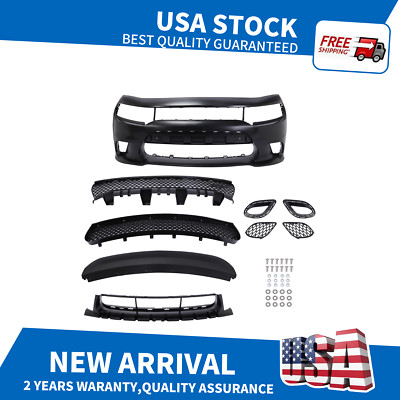 For Dodge Charger 2015-2023 SRT Front Cover w/ Air Duct Grille