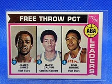 1974-75 Topps Mack Calvin Ron Boone James Jones #210