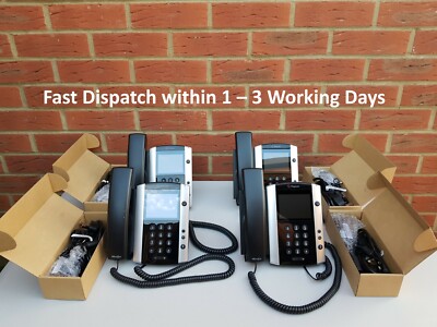 Polycom VVX 500. Polycom VoIP Futuristisches HD Voice 12 Leitungen Telefon