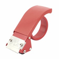 Handheld Packing Packaging Sealing 2" Width Tape Roll Cutter Dispenser Red