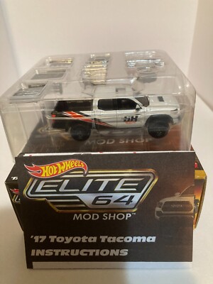 Hot Wheels Elite 64 Mod Shop 2017 Toyota Tacoma Customizable | eBay