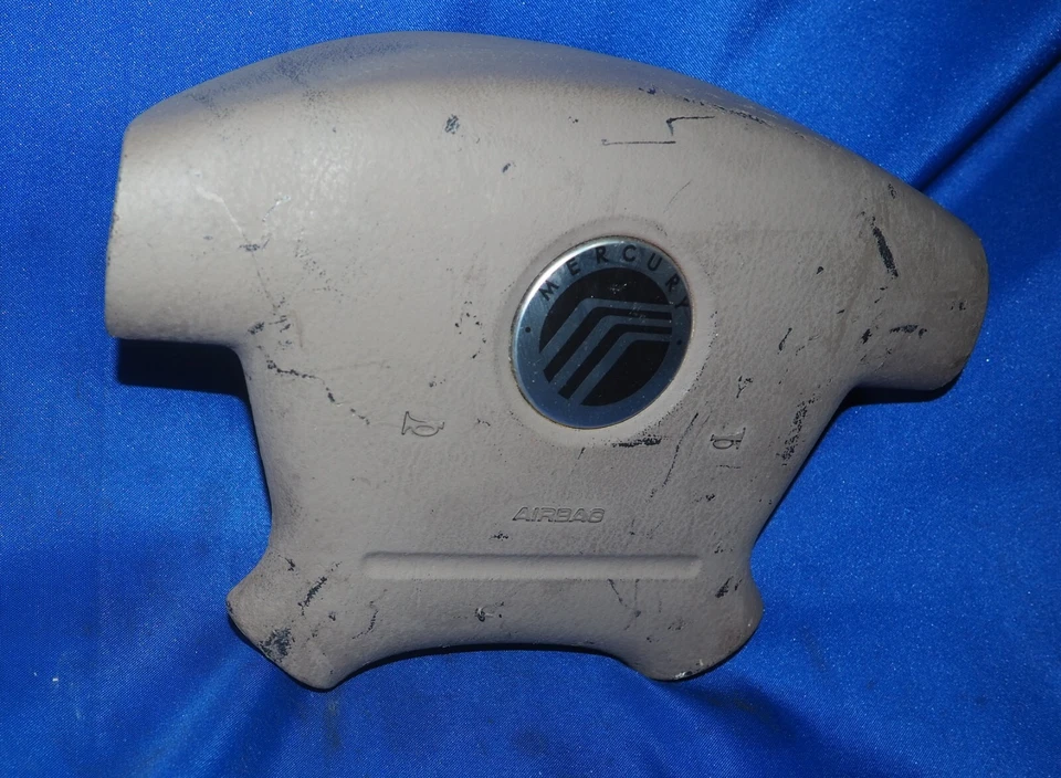 Bolsa de aire para volante izquierdo Mercury Mountaineer 2002-2005 gris OEM Foto 4 de 4