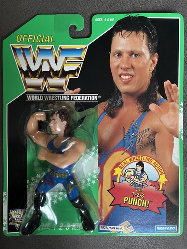 123 Kid WWF - Hasbro 1994 - Series 11 - MOC (Green...
