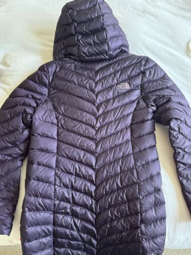 NWT The North Face Women’s Trevail hood Parka Winter Down Jacket Purple Small S - Picture 2 of 11