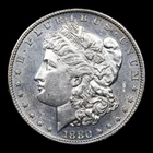 Semi Prooflike Mint State 1880-S Morgan Dollar VAM 62