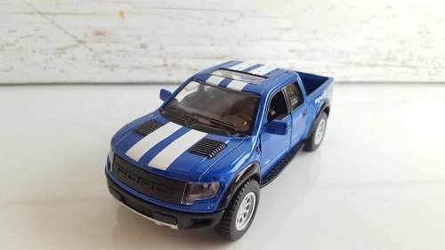 Ford F-150 SVT Raptor Supercrew 2013, camioneta pick up, coche de juguete fundido a presión, 5"", 1:46 - Imagen 29 de 48