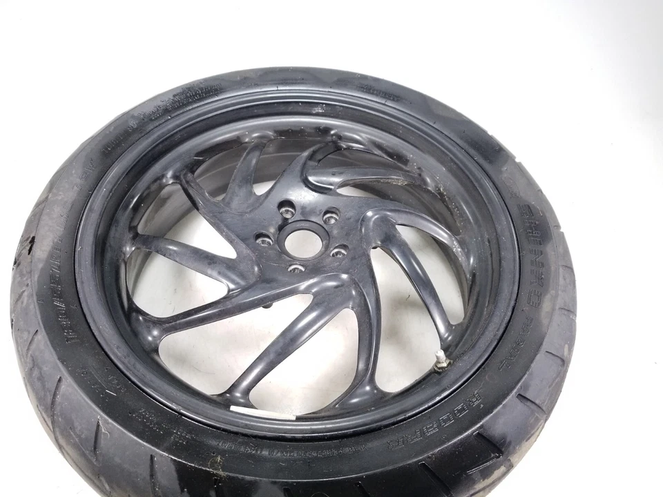 Llanta trasera BMW F800S 2007 recta (sin neumáticos) 17" X 5,50 envío gratuito Foto 3 de 4