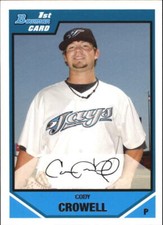 2007 Bowman Chrome Draft Draft Picks Singles (Pick Your Cards)