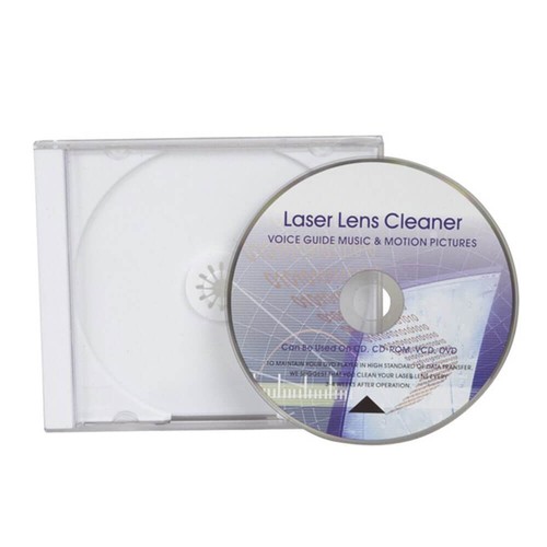 CD/DVD Lens Portable Cleaner Head Dirt Cleaner Restore Kit in a Jewel Case - 第 1/1 張圖片