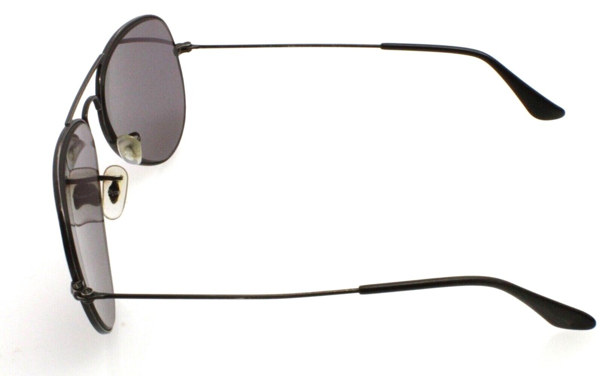Ray Ban RB3025 002/58 Aviator Black Metal 58MM Sunglasses | eBay