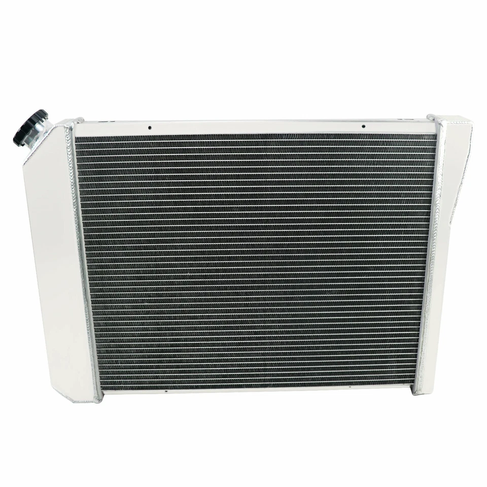 4 Row Radiator w/Shroud Fan For 68-74 Chevy Nova /70-81 Camaro /75-87 El Camino - Image 4 of 4