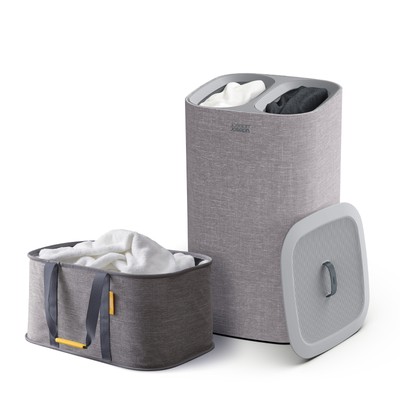 Joseph Joseph - 2-teiliges Wäschekorb-Set - Tota (60L) & Hold-All (35L)