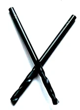 #42 HSS SCREW MACHINE DRILLS W/135 DEG POINT - BLACK - NACHI 563 - 10 PIECES