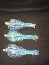 High Percentage Salmon Trolling Flies Pack Of 3- 4” Unrigged