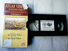 Atlas Visual Of the History UNIVELSAL-VOL6 Vhs-La Death Negra-La Great China-Pal