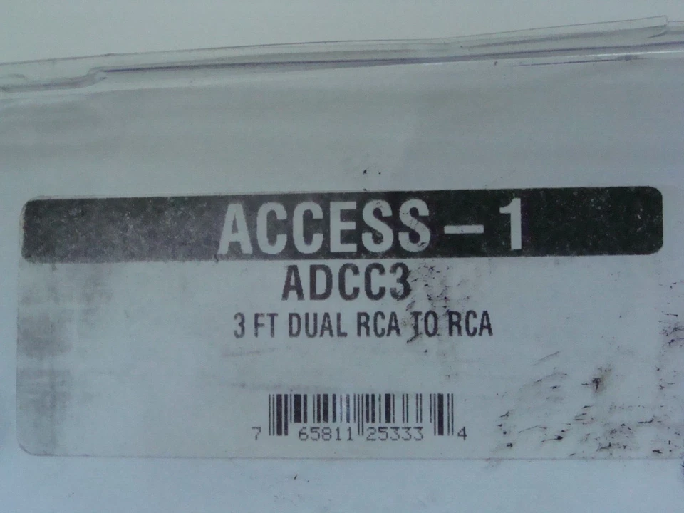 NOP ACCESS ONE ADCC3 3 pies doble RCA a RCA embalaje original Foto 3 de 4
