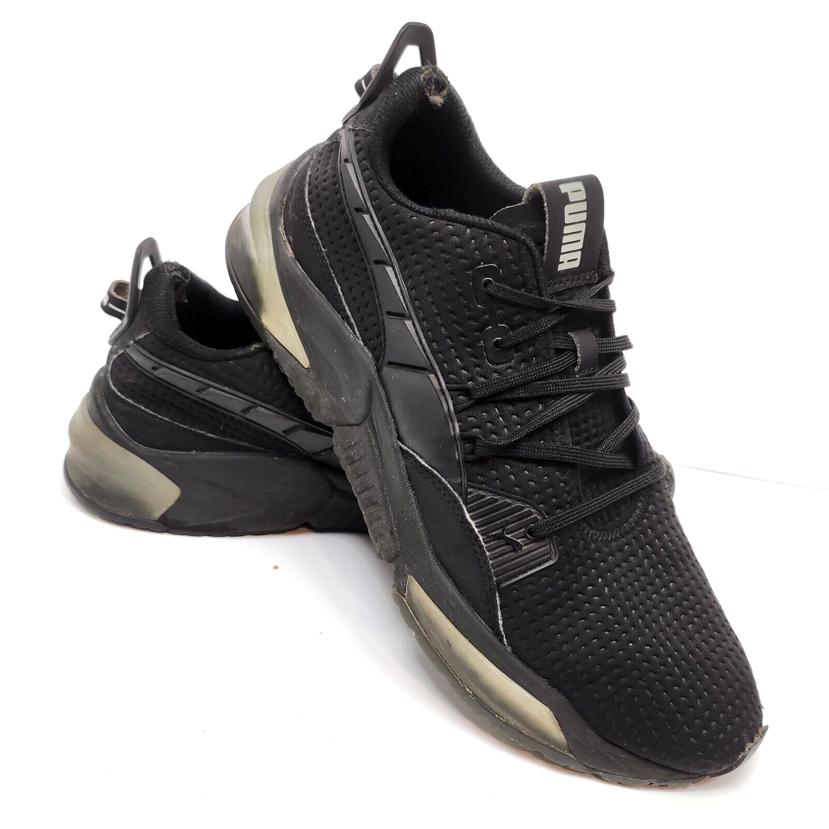 All Black PUMA LQDCELL Optic Flight Suit Black Men's Sneakers Mens Size  11.5 | eBay