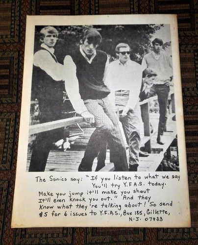 XRARE: 1978 Young, Fast and Scientific #1: The Dictators, The Ramones, Twinkeyz - Picture 4 of 4