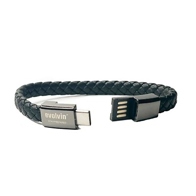 Armband Ladekabel Charging Bracelet Evolvin Tech Notfall Emergency Cyber Week