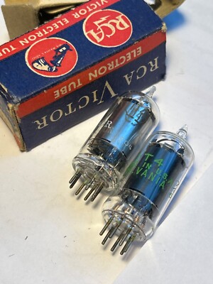 NOS Electron Tube RCA & Sylvania 1T4 2 in lot