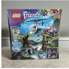 LEGO Friends Jungle Bridge Rescue 41036 365pc Retired Complete Set w Box