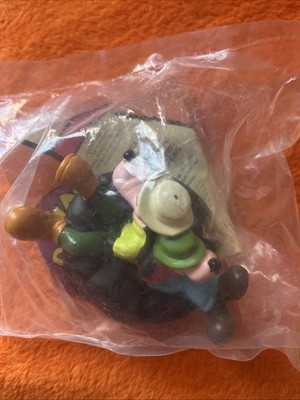 Vintage Burger King Disney Goofy Movie Max And Goofy Black Raft bath Tub Toy