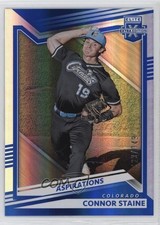 2022 Panini Elite Extra Edition Aspirations Blue 29/349 Connor Staine #146 2a9