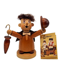 Ulbricht Räuchermann Arthur der Engel erzgebirgische Volkskunst Holzkunst 1144