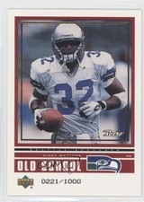 1999 Upper Deck Retro Old School/New School /1000 Ricky Watters Kevin Faulk 1b5