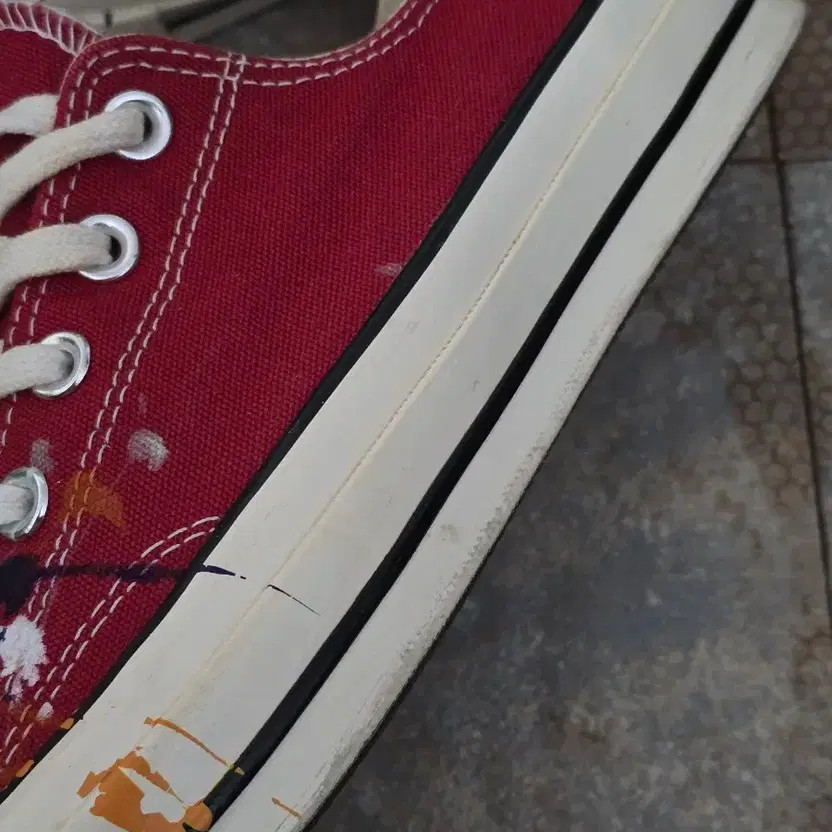 Converse Chuck Taylor All Star 70 Crimson Custom Sneakers 260 thumbnail 2