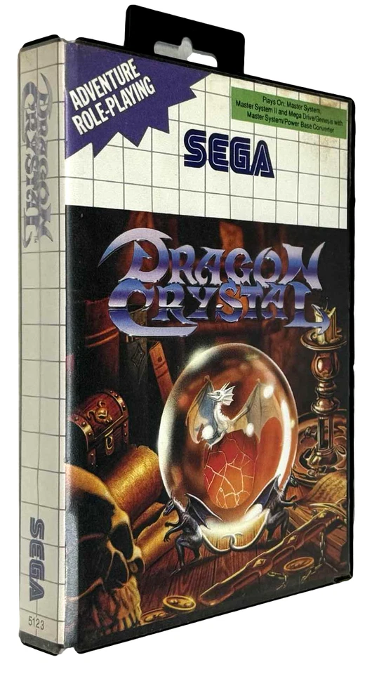 Crystal Dragon Sega Master System *Complete* - Image 3 of 4