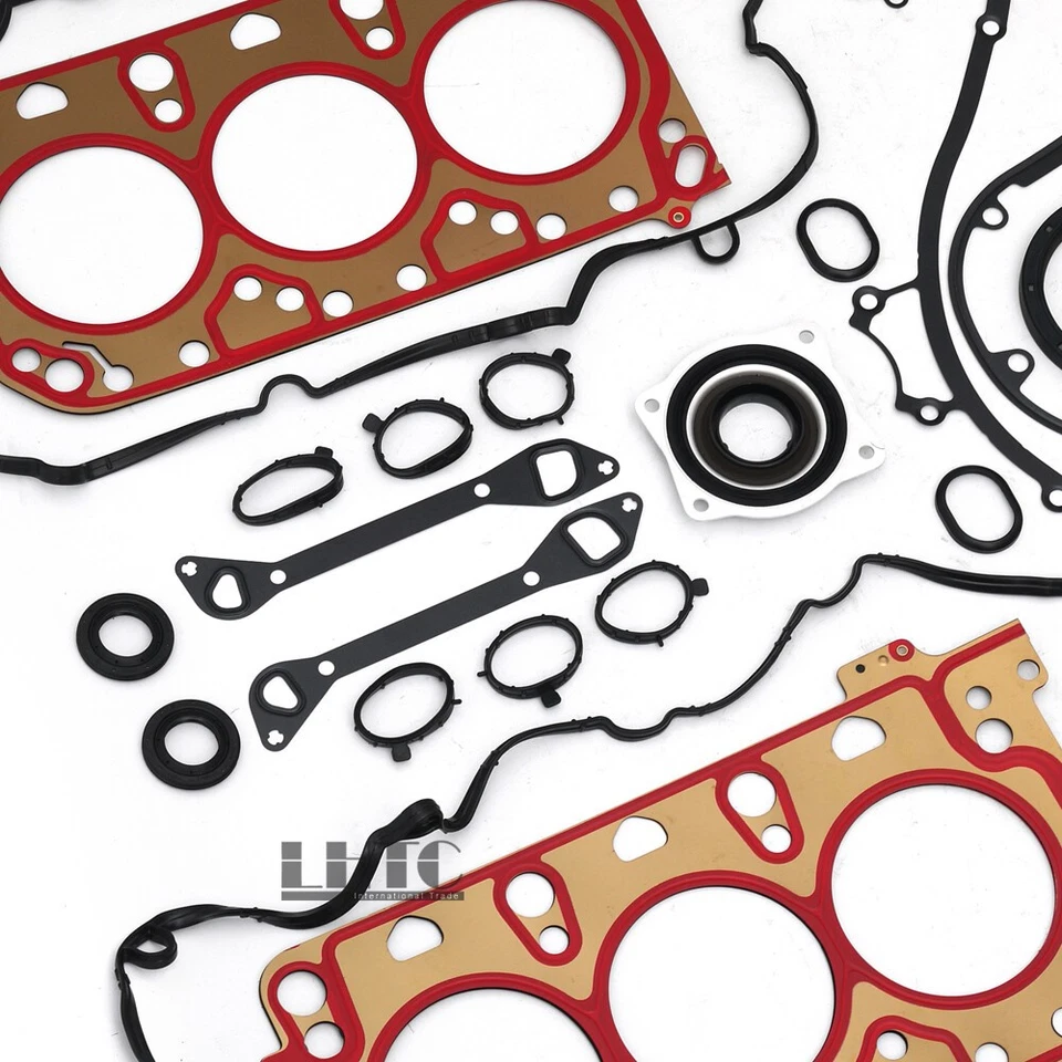 Kit de sellos de junta de revisión de reparación de motor para Porsche Panamera 970 3,6 L V6 M46 Foto 3 de 4